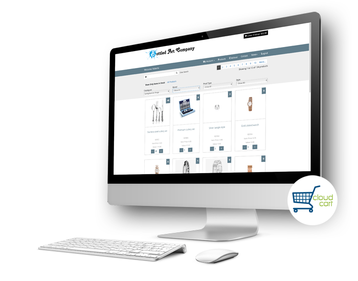 CloudCart 24/7 Selling E-commerce Platform