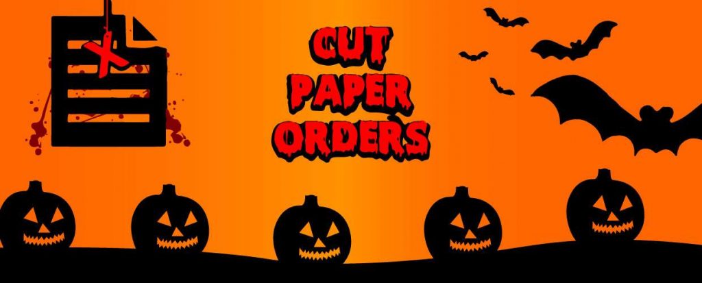 Spooky truths why paper order should be cut!