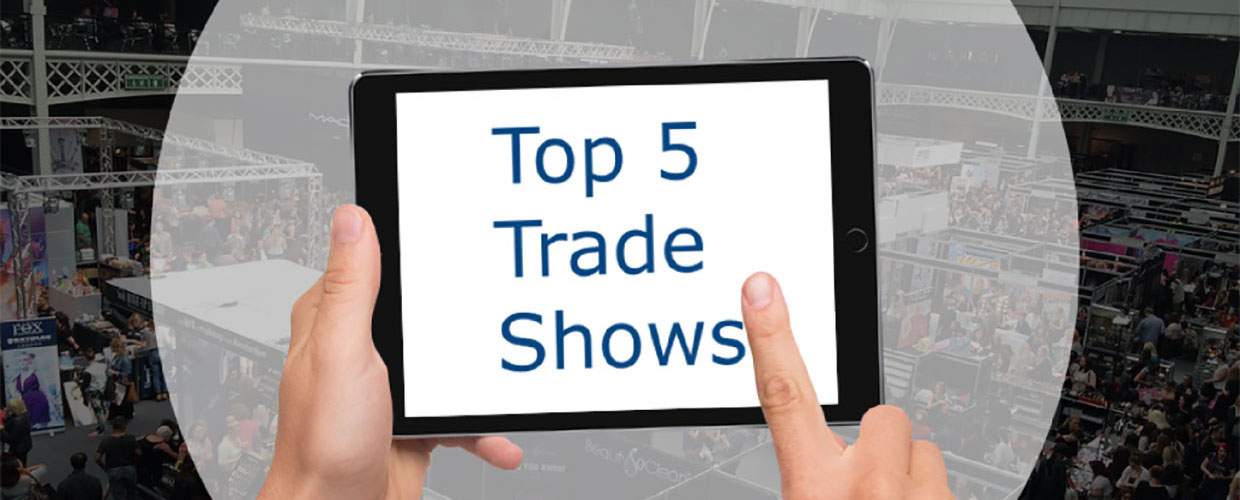 Top 5 trade shows you can attend this year