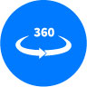 360-degree imagery icon