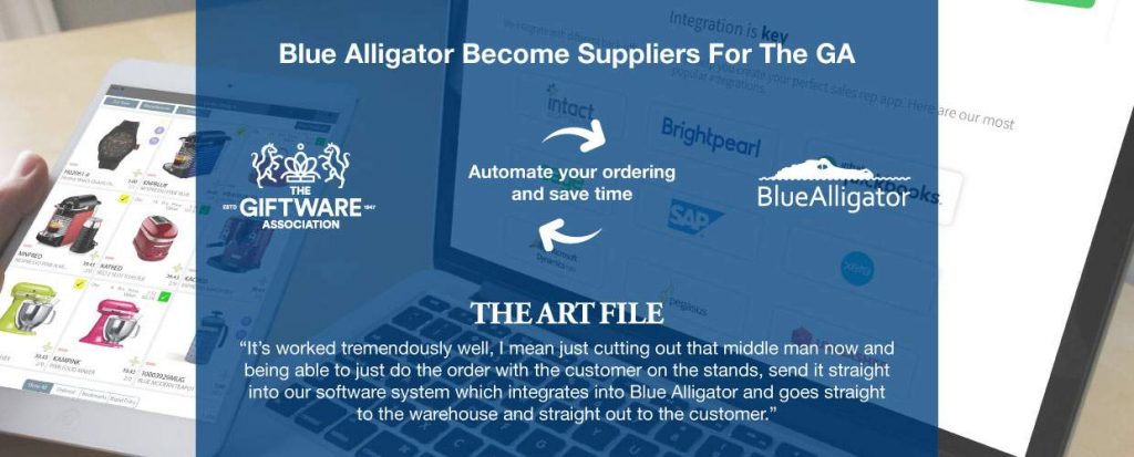 Blue Alligator have joined the giftware association