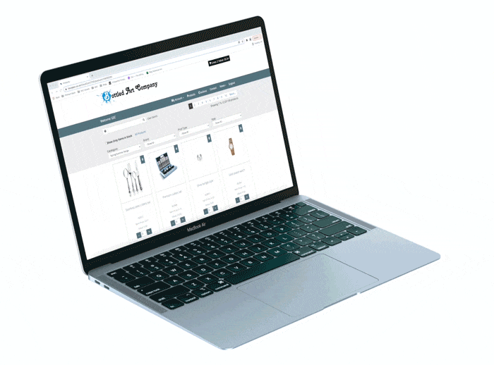 Online E-commerce B2B Jewellery