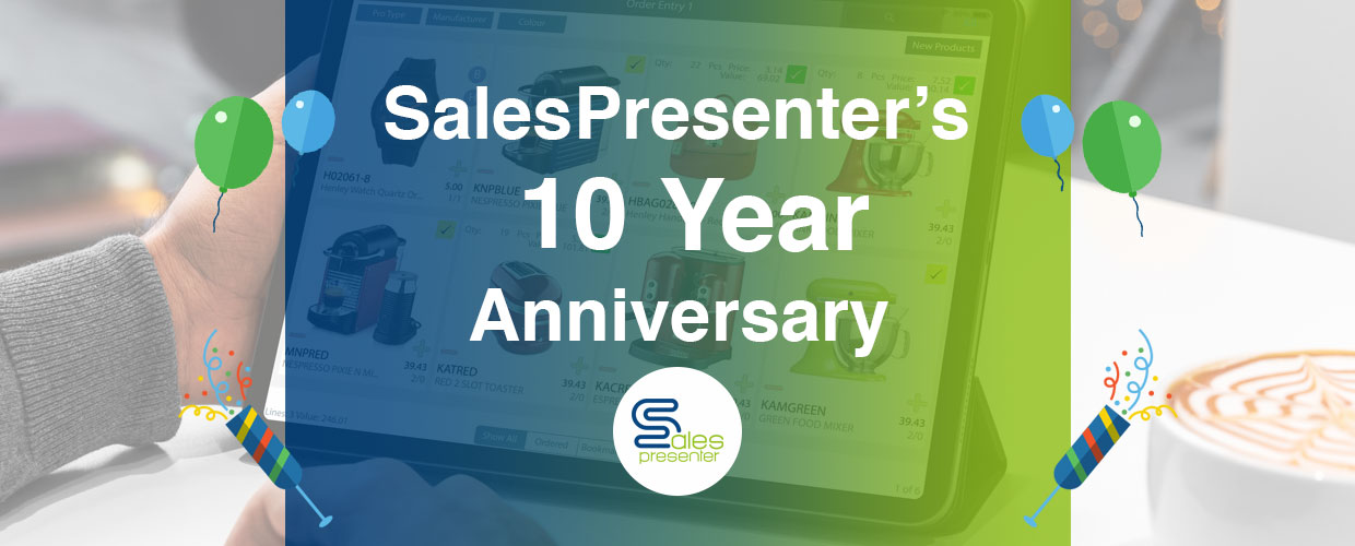 SalesPresenter: 10 year anniversary