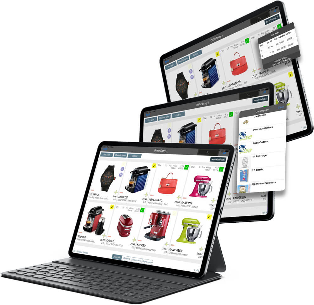 SalesPresenter products catalogue pic