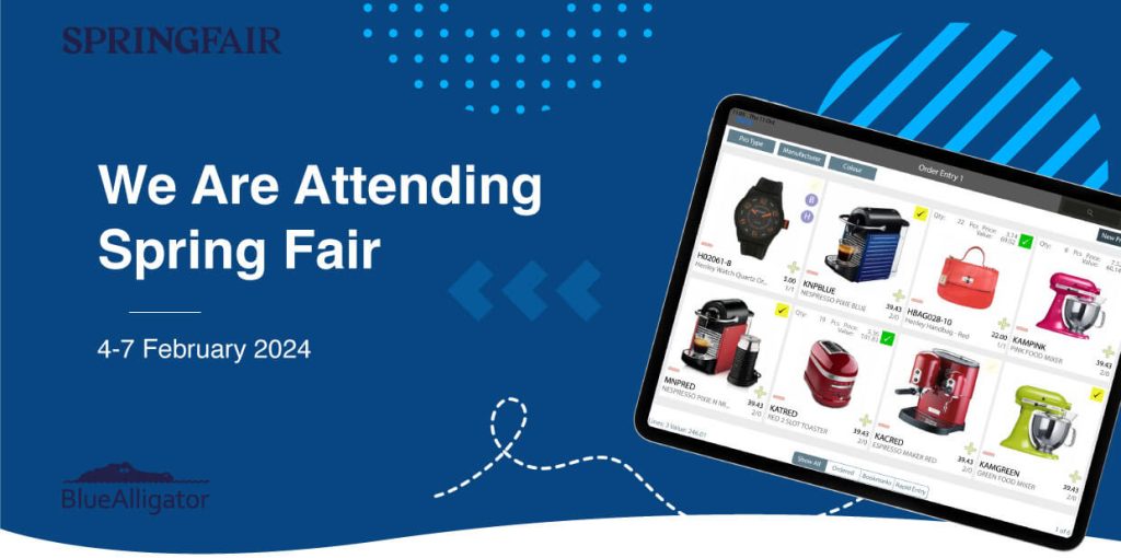 Blue Alligator are attending this year's Spring Fair