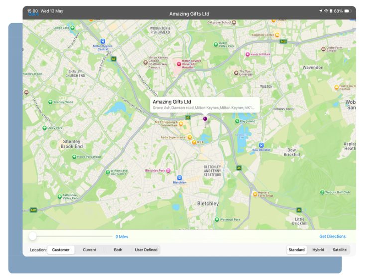 SalesPresenter Mapping